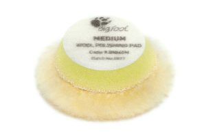 Medium DA Wool Pads (Yellow) Ø 30/45mm, 4 pcs