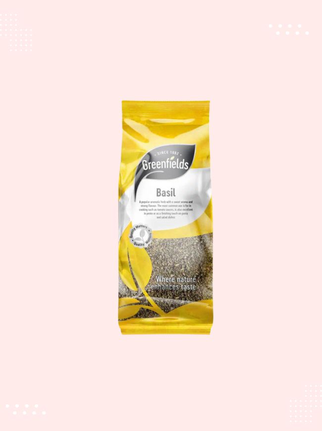 Greenfields Basil spice available at ModernBazaar UK online grocery store