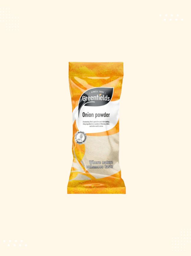 Greenfields Onion Powder spice available at ModernBazaar UK online grocery store