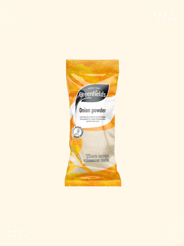 Greenfields Onion Powder spice available at ModernBazaar UK online grocery store