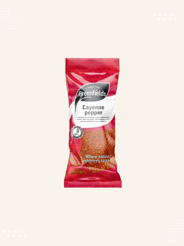 Greenfields Caynne Pepper spice available at ModernBazaar UK online grocery store