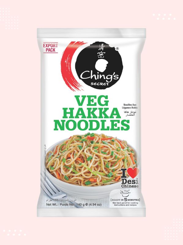 Chings veg hakka noodles - Authentic Indo-Chinese flavour, available at Modern Bazaar UK
