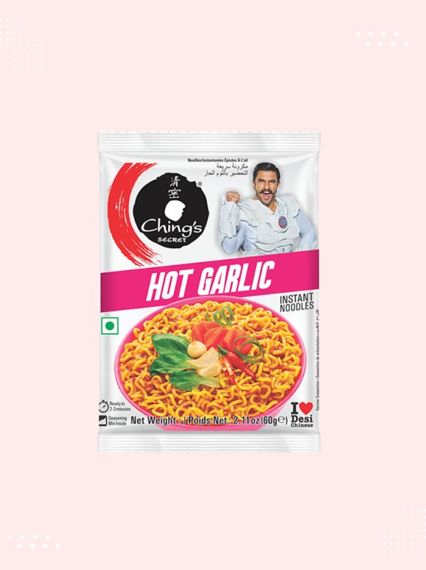 Chings hot garlic noodles - Authentic Indo-Chinese flavour, available at Modern Bazaar UK