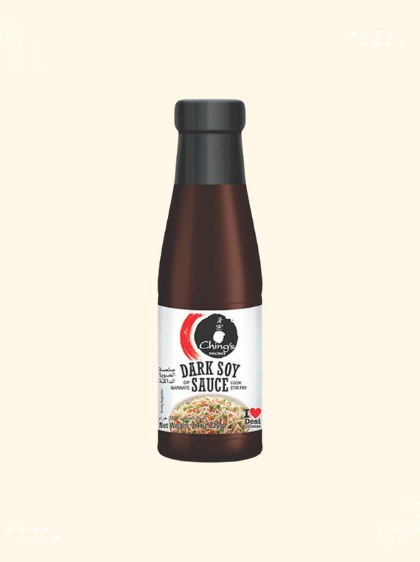 Chings dark soy sauce - Authentic Indo-Chinese flavour, available at Modern Bazaar UK