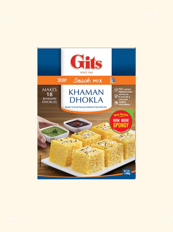 Buy Gits Khaman Dhokla Mix online in the UK at Modern Bazaar – Authentic Indian flavour, ready to c…