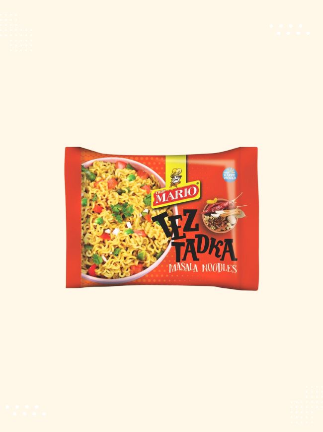 Buy Mario Tez Tadka Noodles online in the UK at Modern Bazaar – Authentic Indian flavour, ready to …