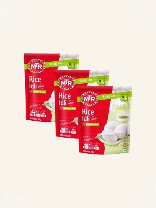 Buy MTR Rice Idly Mix online in the UK at Modern Bazaar – Authentic Indian flavour, ready to cook.