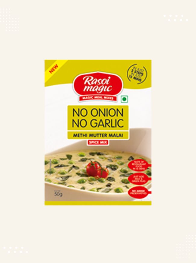 Buy Rasoi Magic Methi Malai matar NONG online in the UK at Modern Bazaar – Authentic Indian flavour…