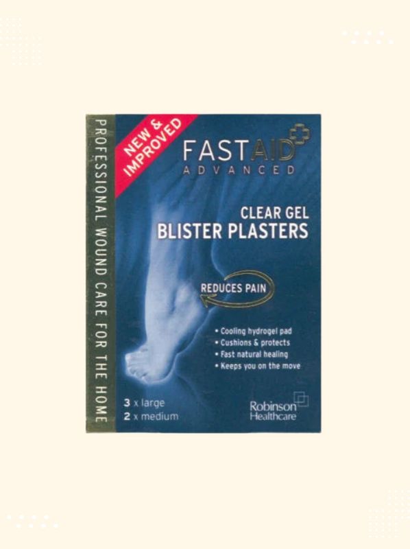 Packaging of Fast Aid Blister Plasters available at Modern Bazaar UK