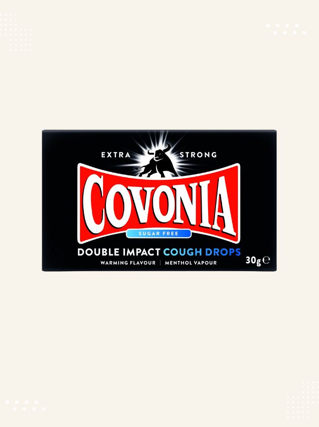 Packaging of Covonia Lozenges Original Sugar Free available at Modern Bazaar UK