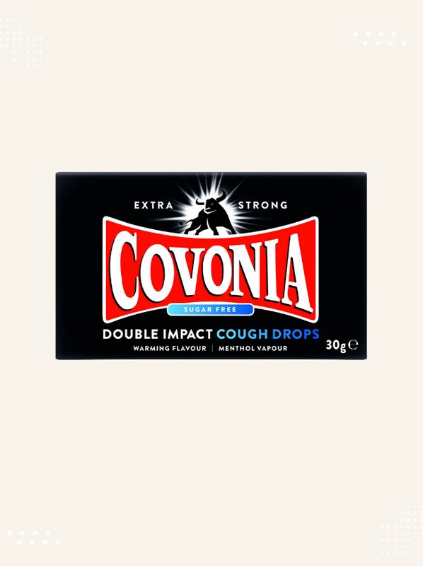 Packaging of Covonia Lozenges Original Sugar Free available at Modern Bazaar UK