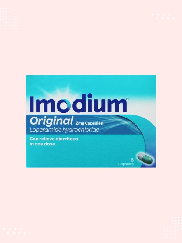 Packaging of Imodium Original Capsules available at Modern Bazaar UK