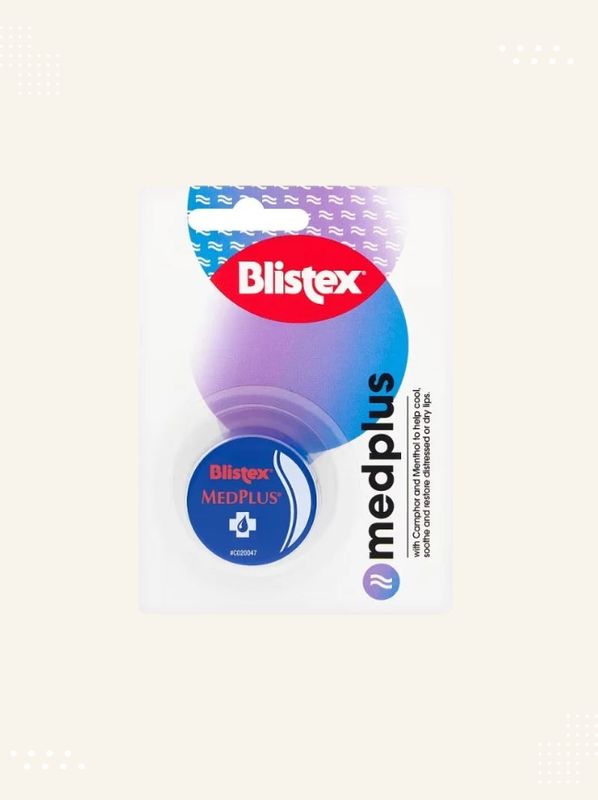 Packaging of Blistex MedPlus available at Modern Bazaar UK