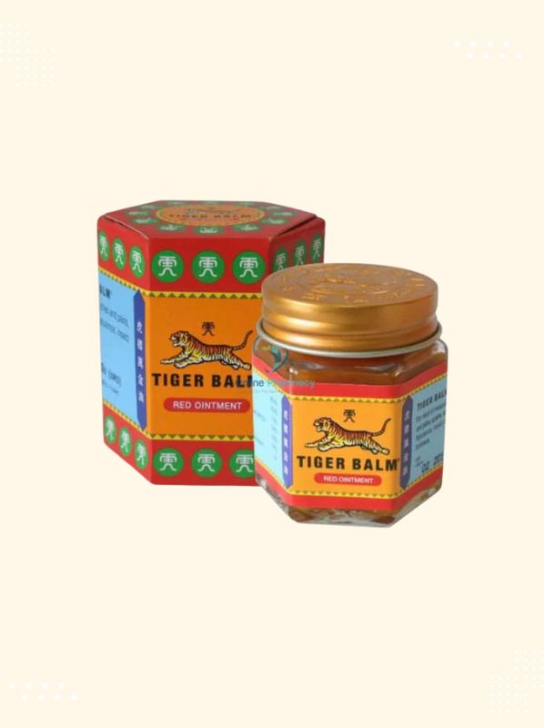Packaging of Tiger Balm White available at Modern Bazaar UK