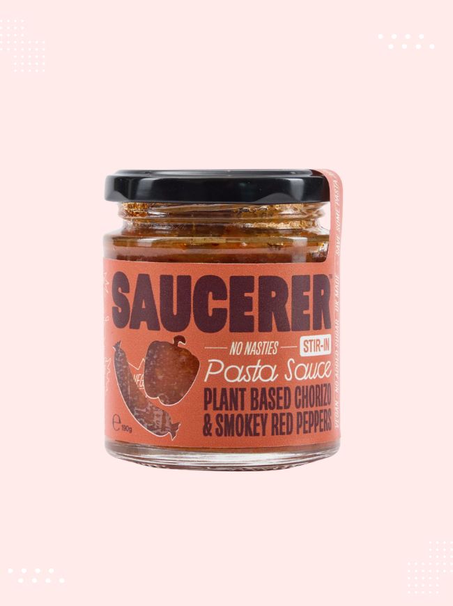 Saucerer Plant Based Chorizo Pasta Sauce