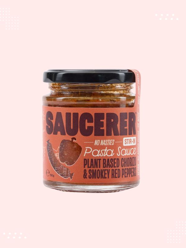 Saucerer Plant Based Chorizo Pasta Sauce