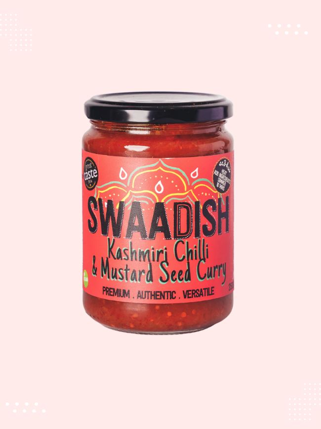 Swaadish Kashmiri Chilli &amp; Mustard Seeds Curry Sauce