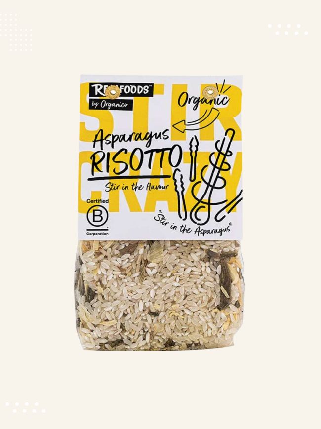 Buy Organic Asparagus Risotto online from Modern Bazaar UK – Fresh and organic delivery.