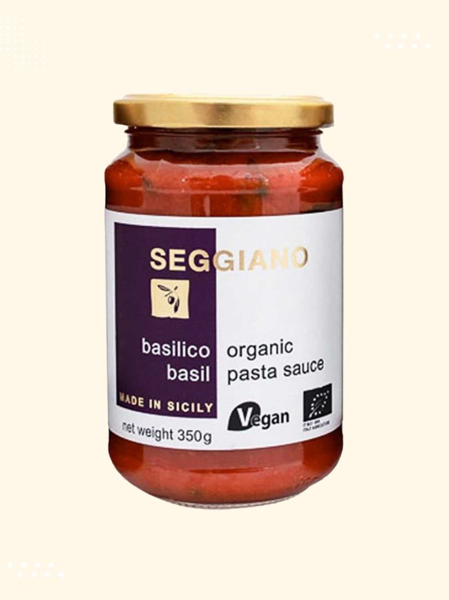 Buy Organic Basilico Pasta Sauce online from Modern Bazaar UK – Fresh and organic delivery.