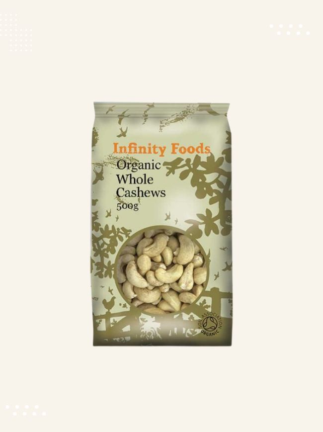 Buy Organic Cashews Whole online from Modern Bazaar UK – Fresh and organic delivery.