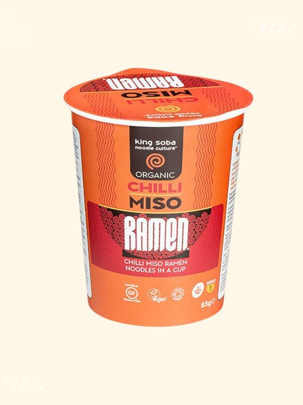 Buy Organic Chilli Miso Ramen Noodle Cup online at Modern Bazaar UK