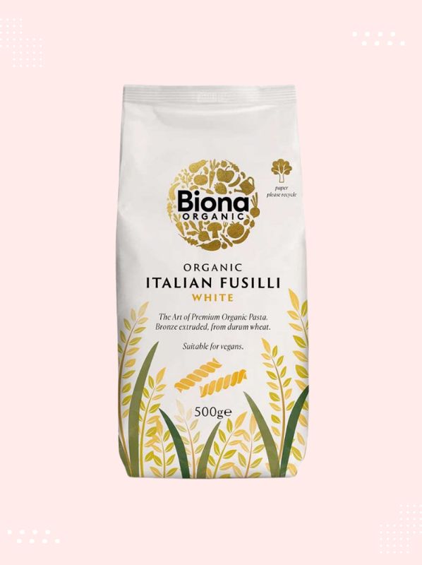 Buy Organic White Fusilli online from Modern Bazaar UK – Fresh and organic delivery.