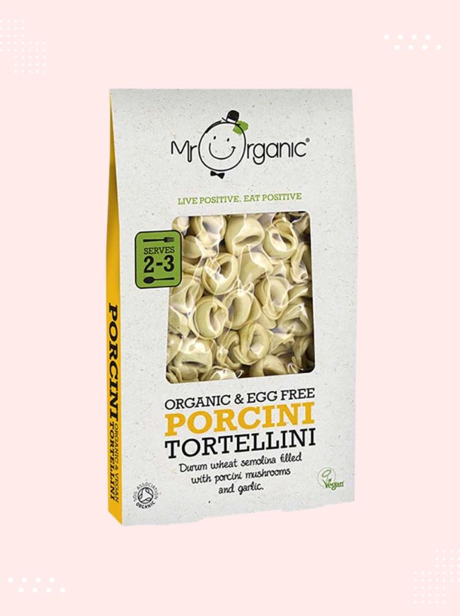 Buy Organic Porcini Tortellini online from Modern Bazaar UK – Fresh and organic delivery.