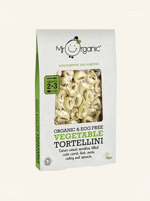 Buy Organic Vegetable Tortellini online from Modern Bazaar UK – Fresh and organic delivery.