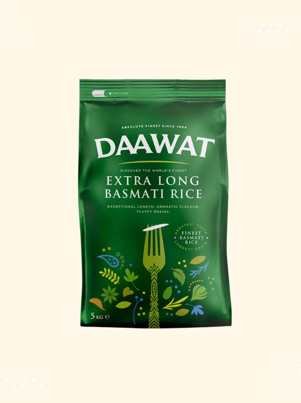 Buy Daawat Extra Long Rice online in the UK at Modern Bazaar - Premium Quality Guaranteed