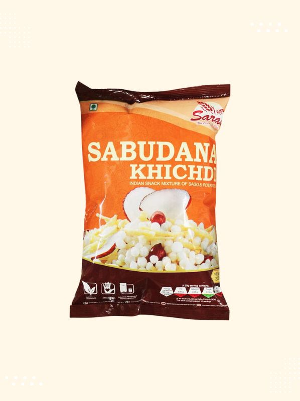 Saras sabudana khichdi - Authentic Indian snack available at Modern Bazaar UK
