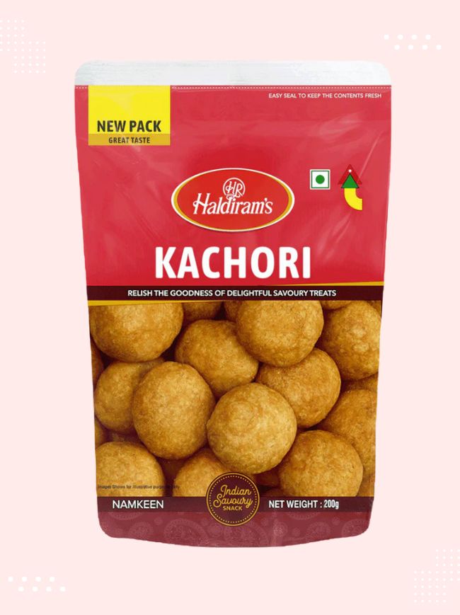 Haldirams kachori - Authentic Indian snack available at Modern Bazaar UK