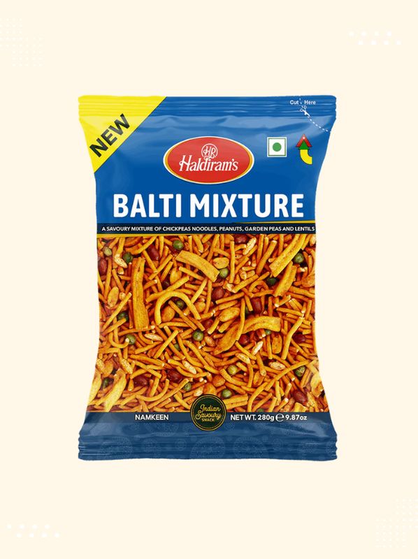 Haldirams balti mix - Authentic Indian snack available at Modern Bazaar UK