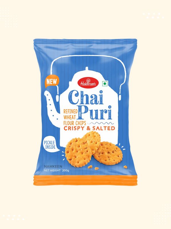 Haldirams chaipuri - Authentic Indian snack available at Modern Bazaar UK
