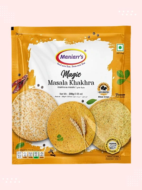 Maniarrs masala khakhra - Authentic Indian snack available at Modern Bazaar UK