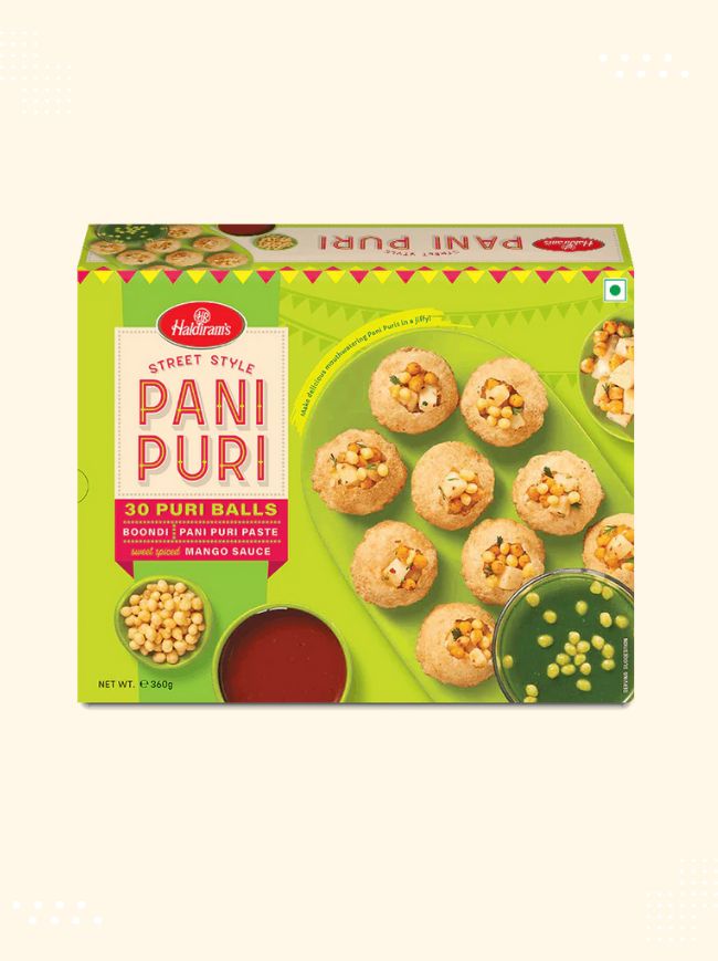 Haldirams panipuri - Authentic Indian snack available at Modern Bazaar UK