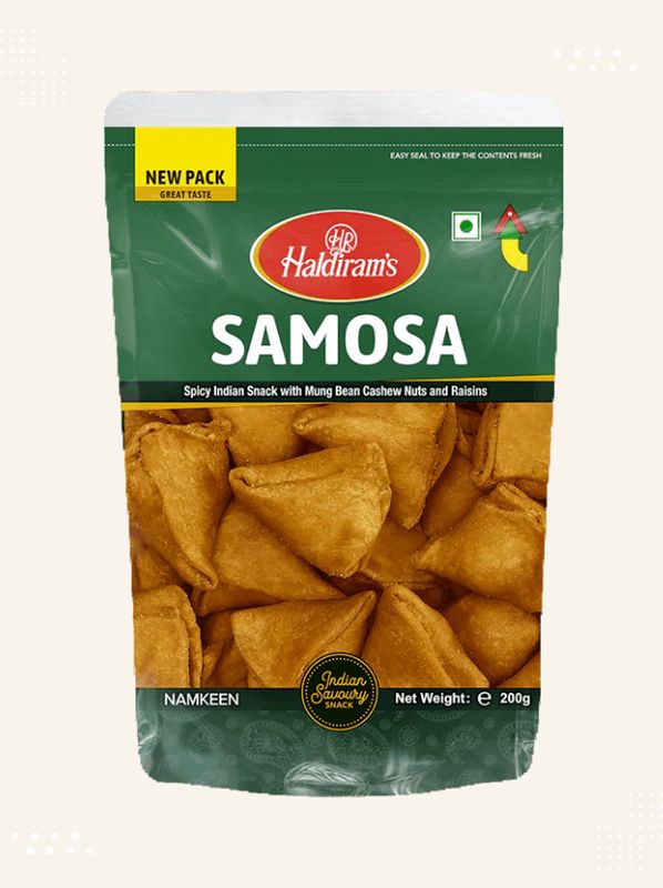 Haldirams samosa - Authentic Indian snack available at Modern Bazaar UK