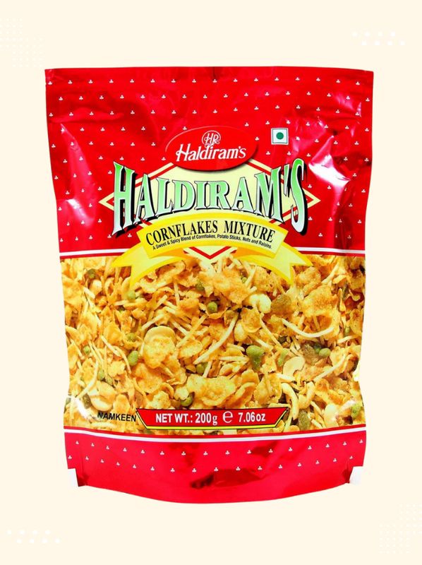 Haldirams cornflakes mixture - Authentic Indian snack available at Modern Bazaar UK