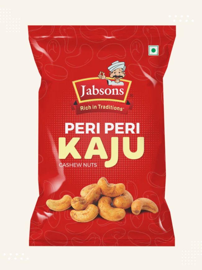 Jabsons periperi kaju - Authentic Indian snack available at Modern Bazaar UK