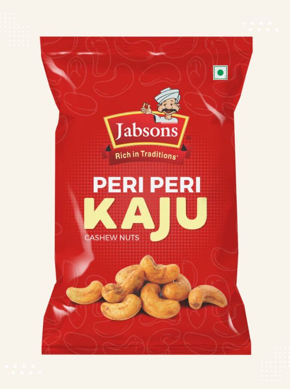 Jabsons periperi kaju - Authentic Indian snack available at Modern Bazaar UK
