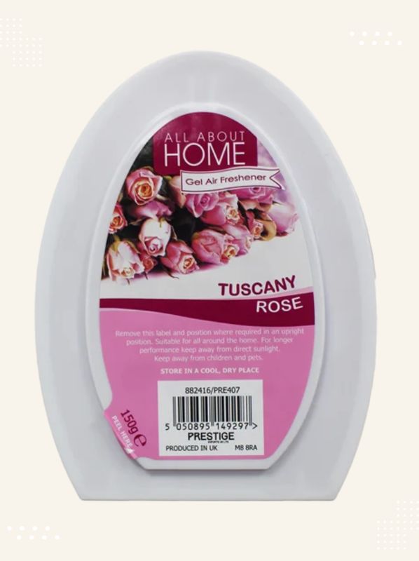 All About Home Tuscany Rose Air Freshener Gel