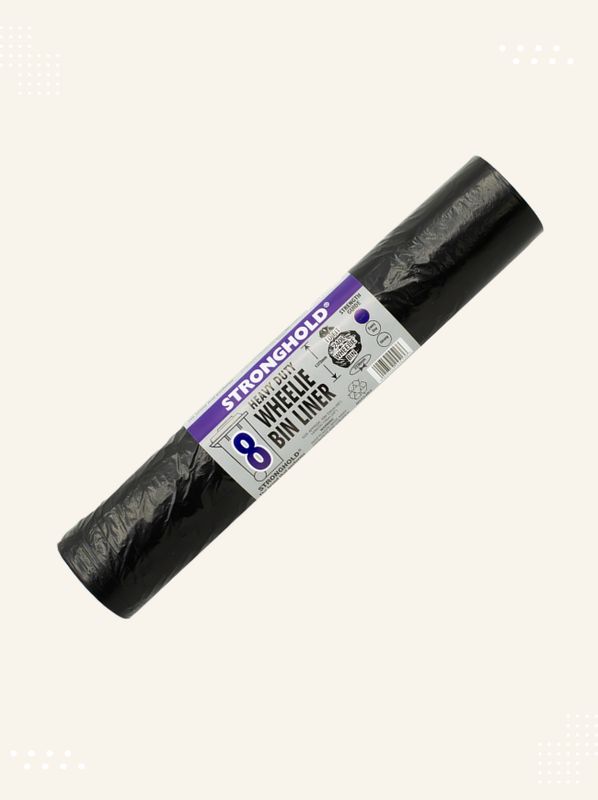 Wheelie Bin Liners Pack Of 8
