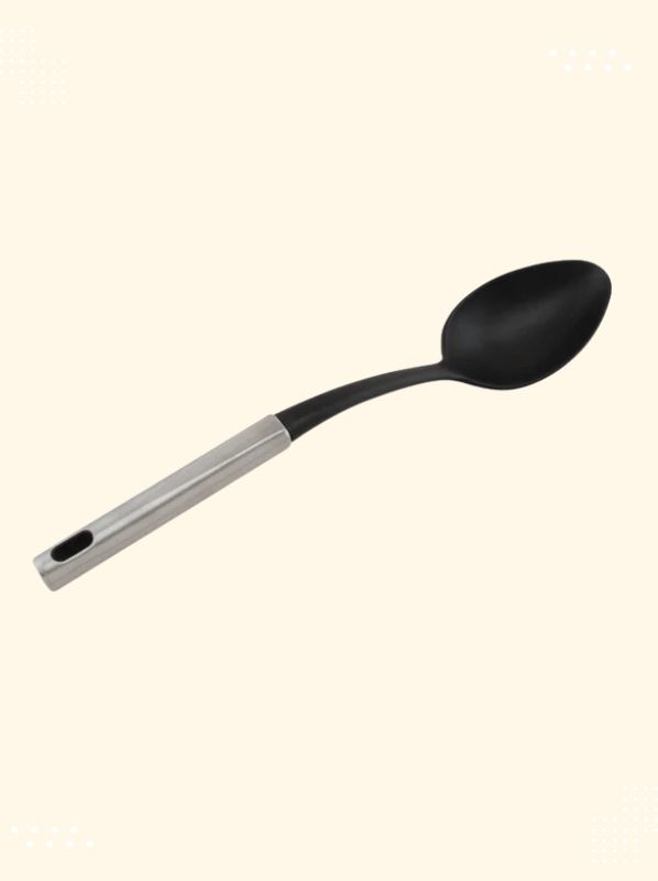 Stainless Steel Nylon Solid Spoon
