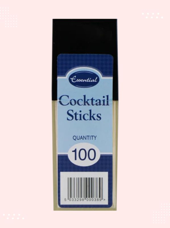Cocktail Sticks Wood 100’s