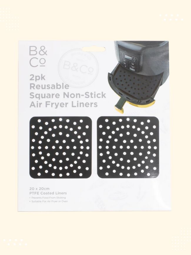 Air Fryer Liners Non Stick Square