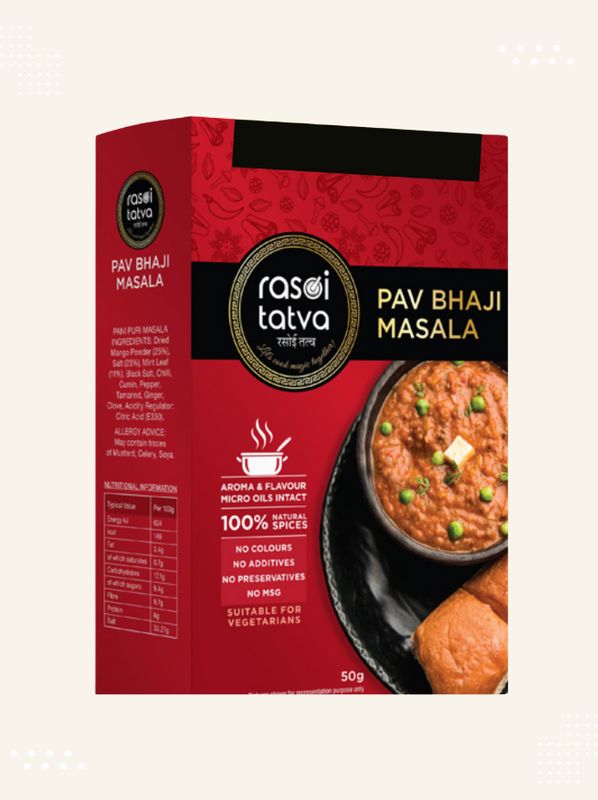 Pav Bhaji Masala spice mix - Authentic Indian seasoning available at Modern Bazaar UK