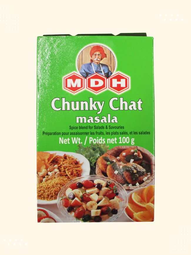 Chunky Chaat Masala spice mix - Authentic Indian seasoning available at Modern Bazaar UK