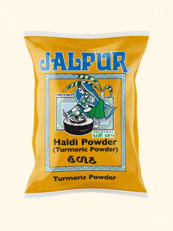 Close-up view of premium quality Haldi Powder available at Modern Bazaar UK
