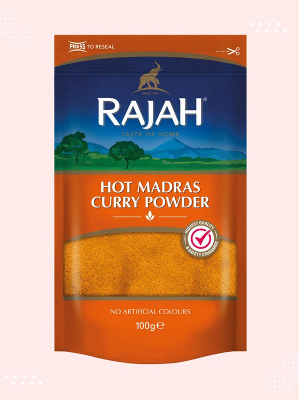 Close-up view of premium quality Madras Curry Hot available at Modern Bazaar UK