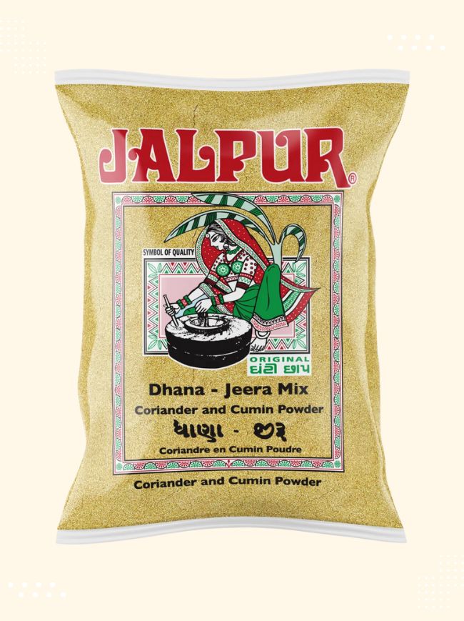 Close-up view of premium quality Dhana Jeera Powder available at Modern Bazaar UK