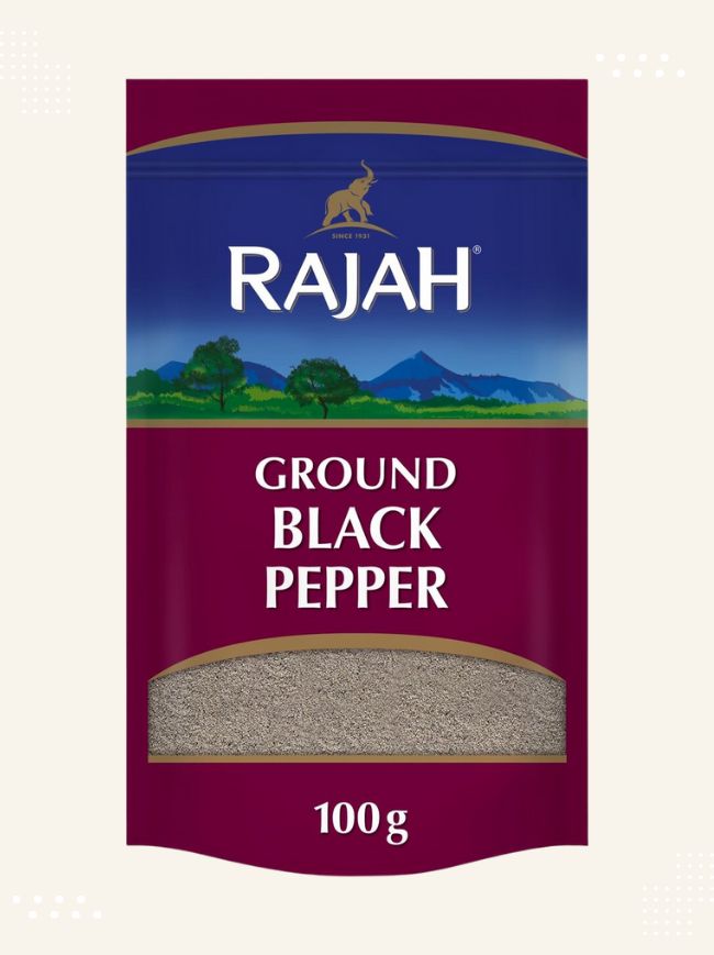 Close-up view of premium quality Black Pepper Powder available at Modern Bazaar UK